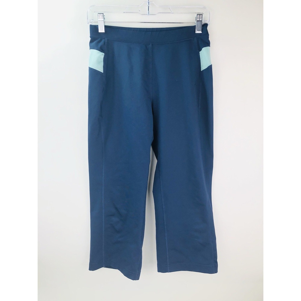 Ativa Women's S Navy Blue Leggings Active Wear Athletic Capri Pants Shorts Yoga - Picture 1 of 9